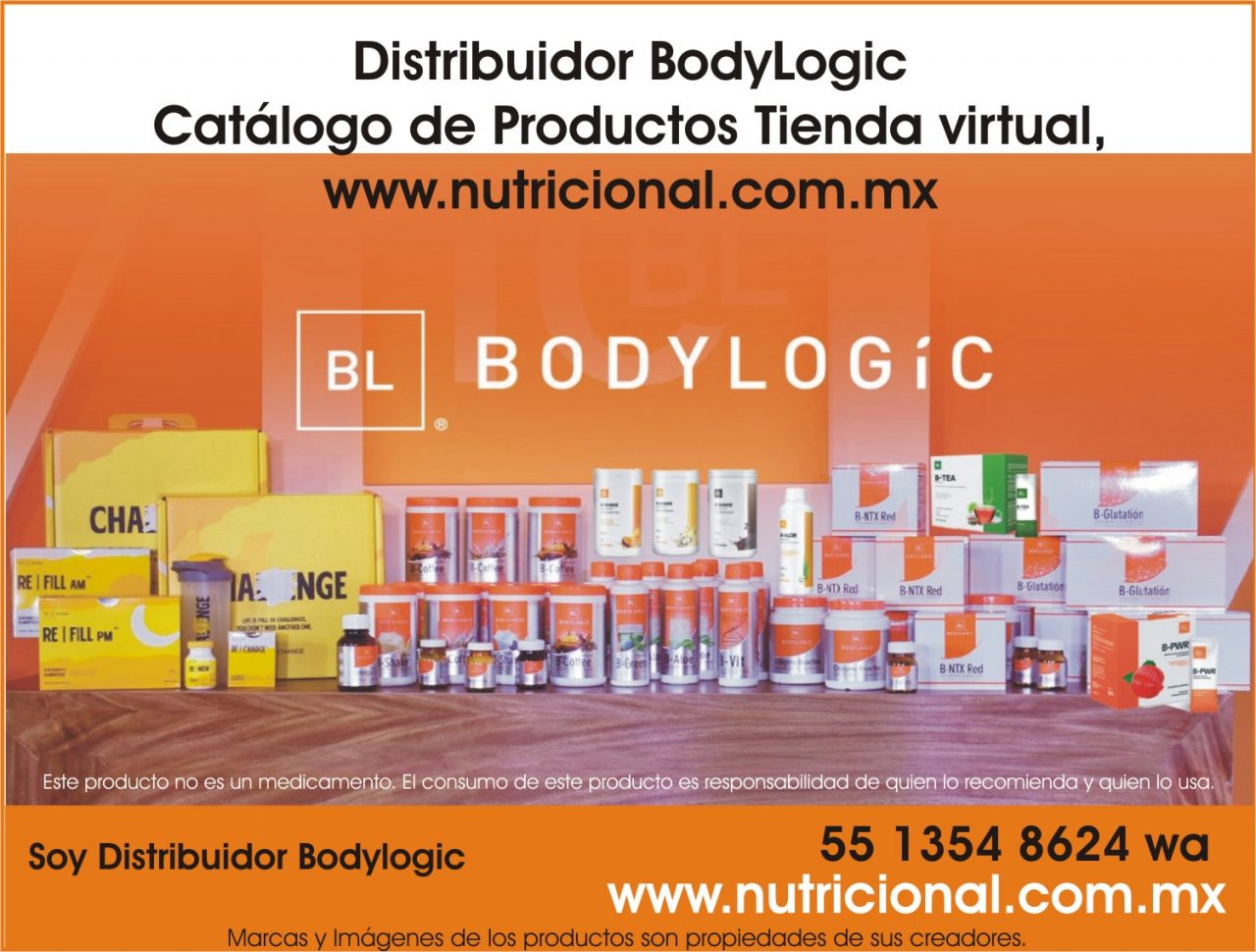 Bodylogic Distribuidor Complementos Y Suplementos Alimenticios Red De Mercadeo 8432